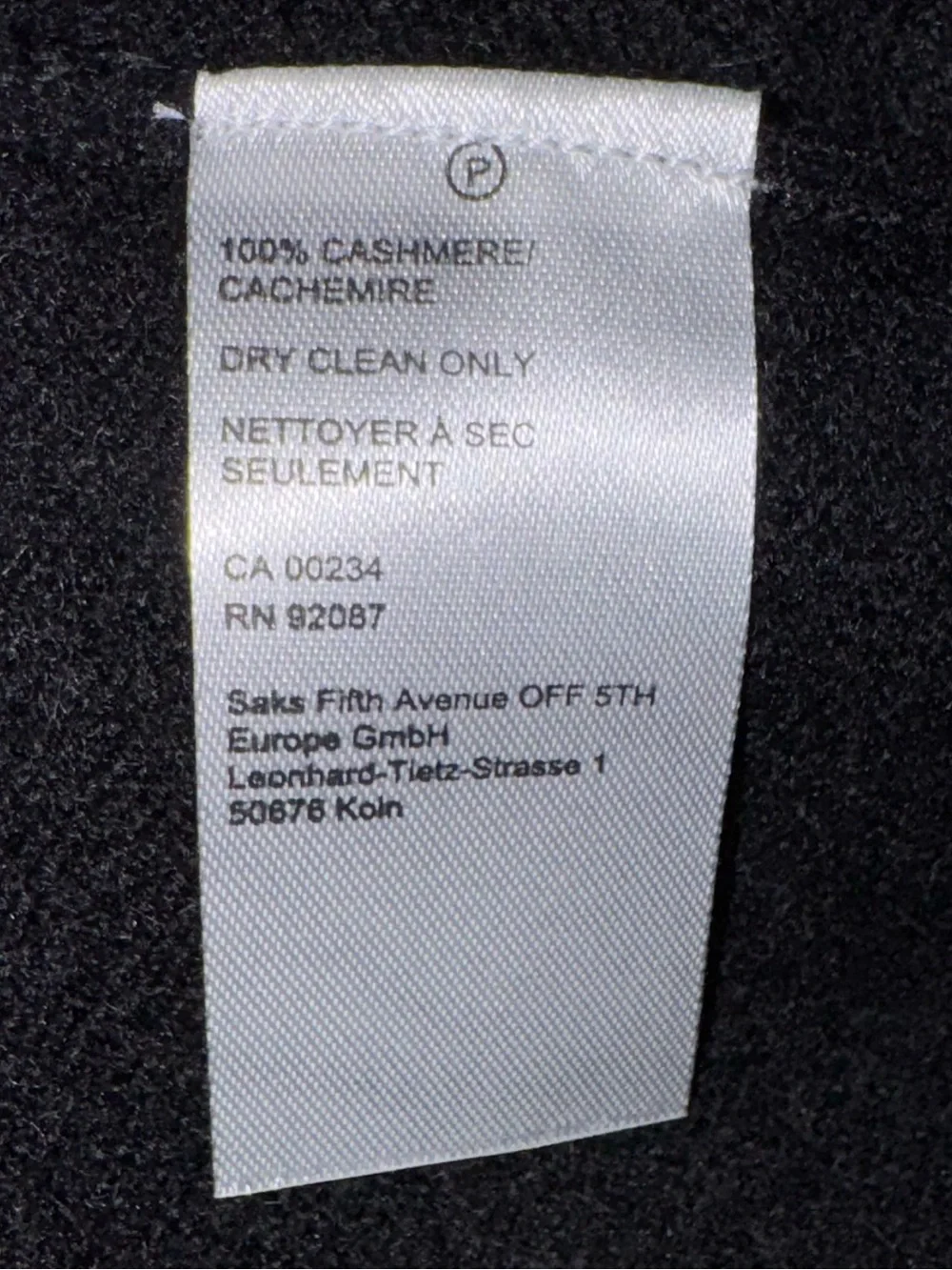 Saks Fifth Avenue Men's Black Turtleneck Sweater